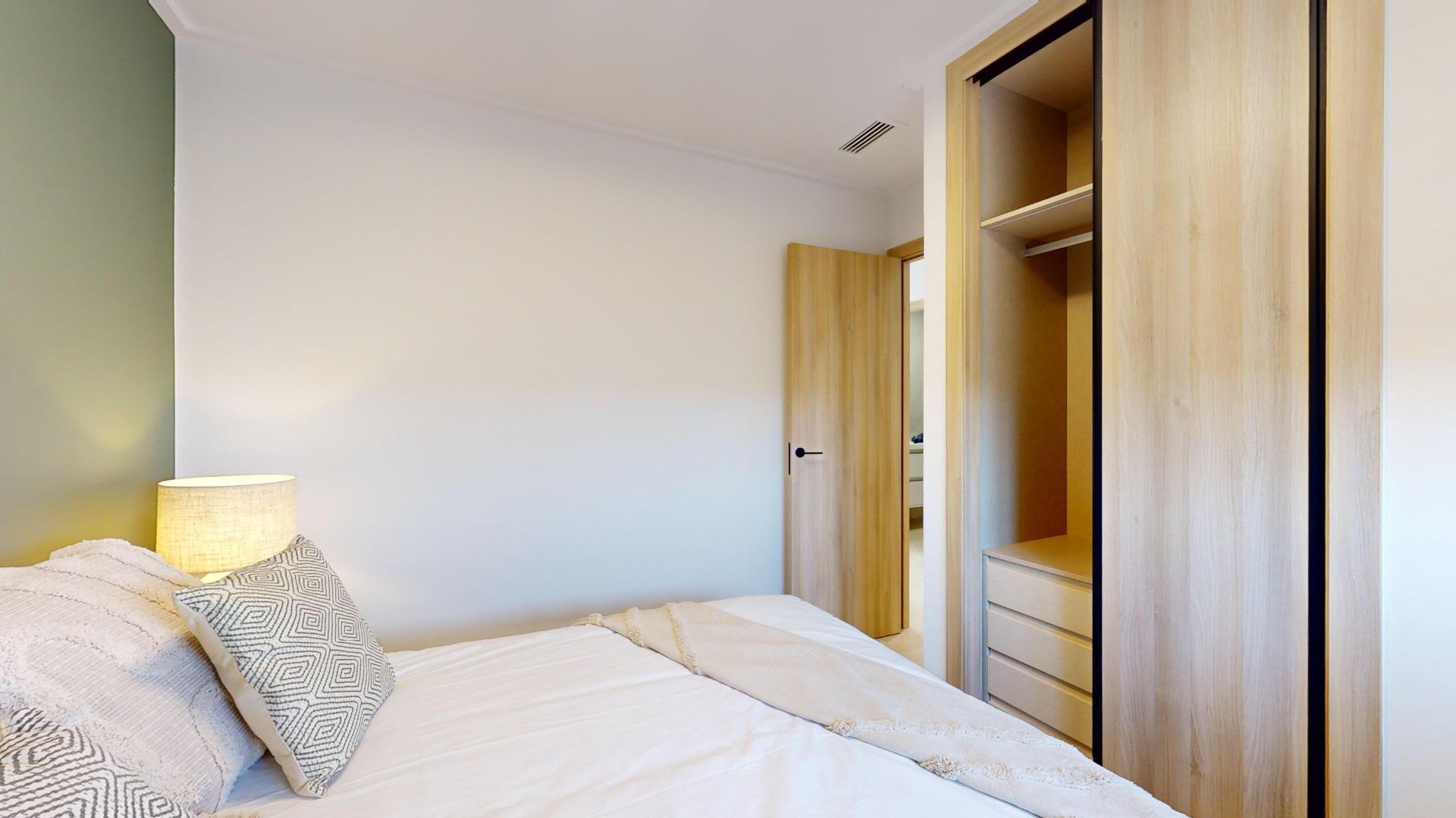 Apartamento de obra nueva con piscina privada en Pilar de la Horadada — 3 dorm.