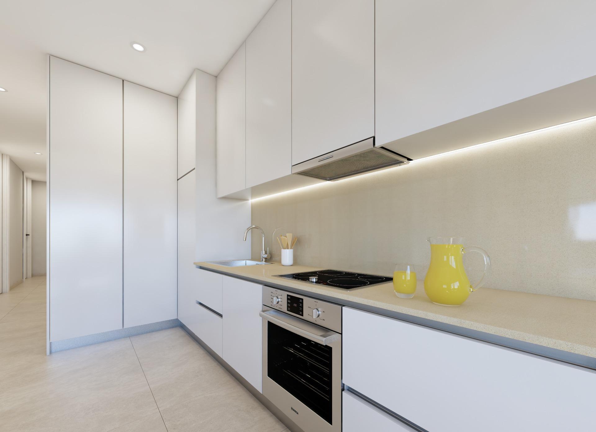 Ático de obra nueva con piscina privada en Guardamar del Segura – 2 dorm.