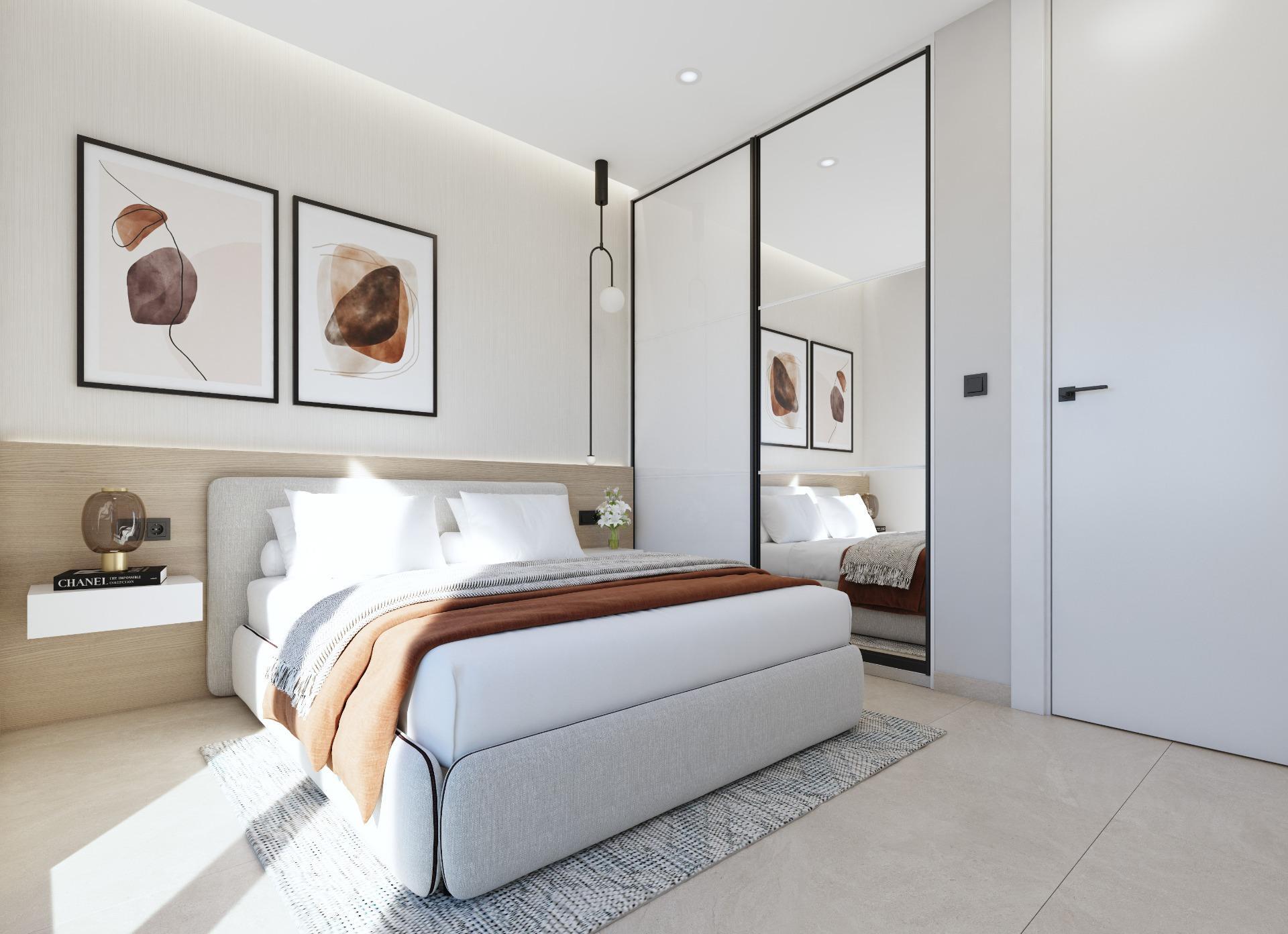 Ático de obra nueva con piscina privada en Guardamar del Segura – 2 dorm.
