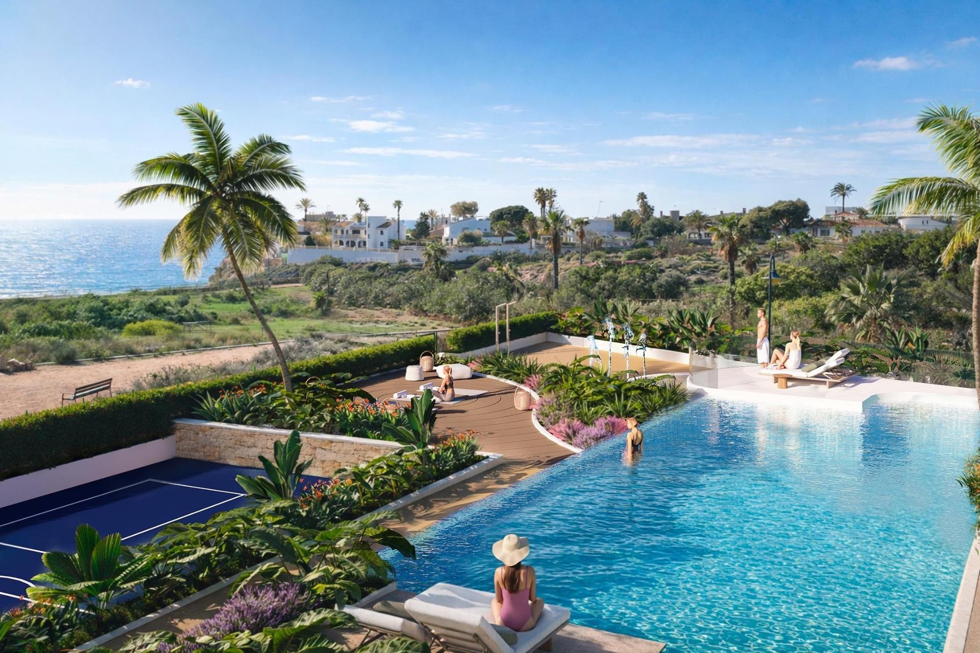 Villa de lujo frente al mar en El Campello — Piscina privada y Solárium