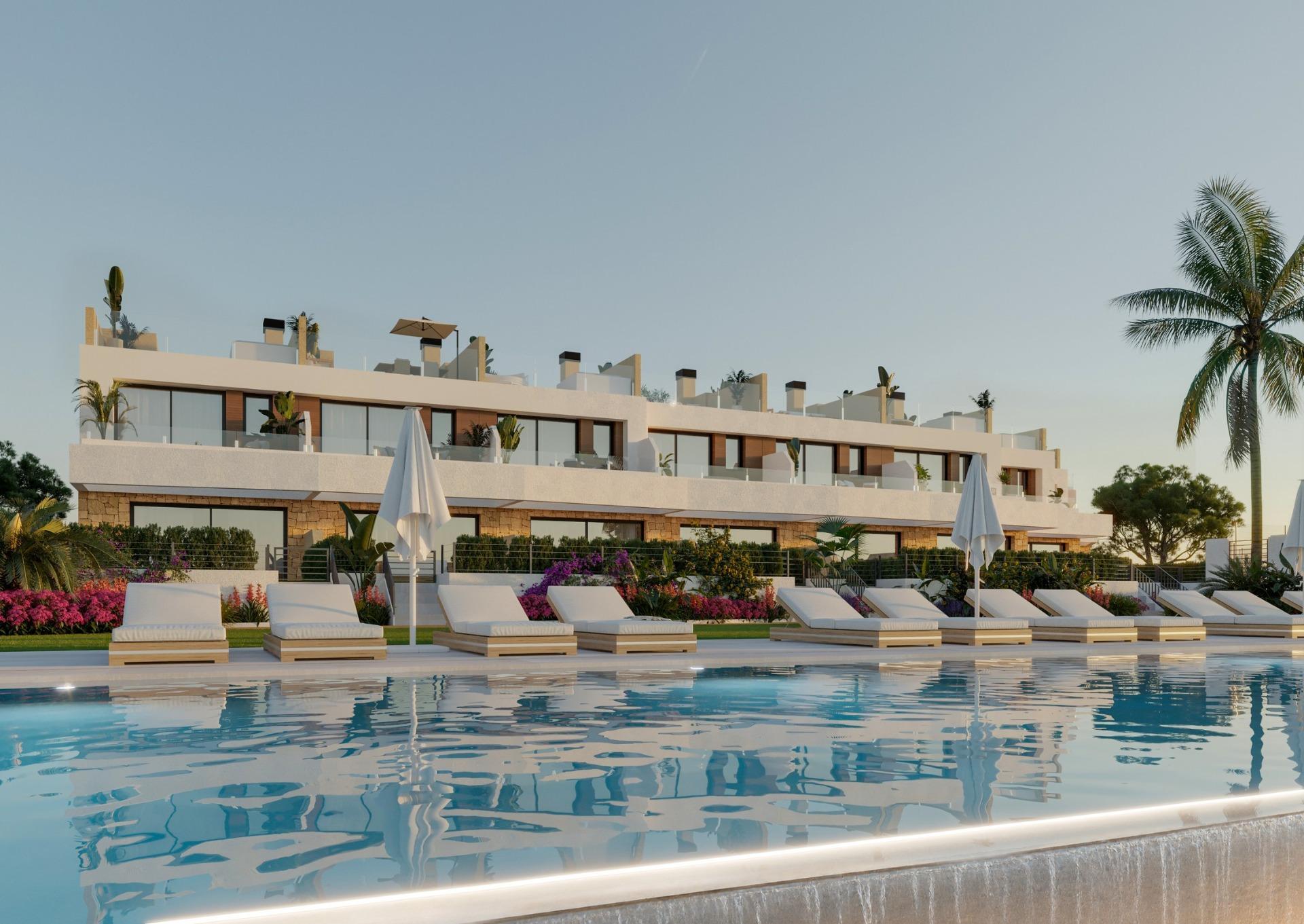 Obra nueva en 1ª línea de El Campello: 4 dorm, piscina privada y vistas al mar