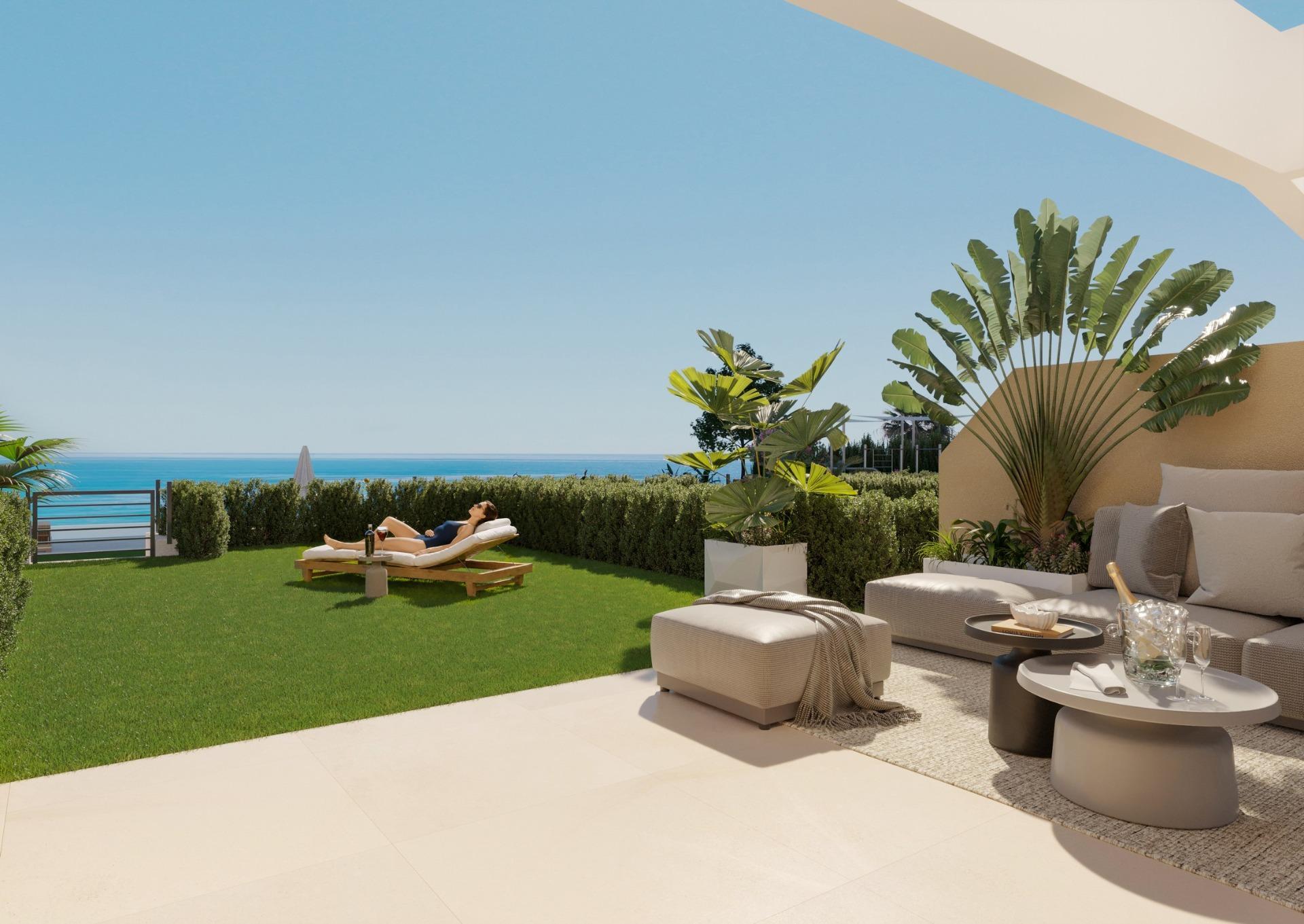 Obra nueva en 1ª línea de El Campello: 4 dorm, piscina privada y vistas al mar