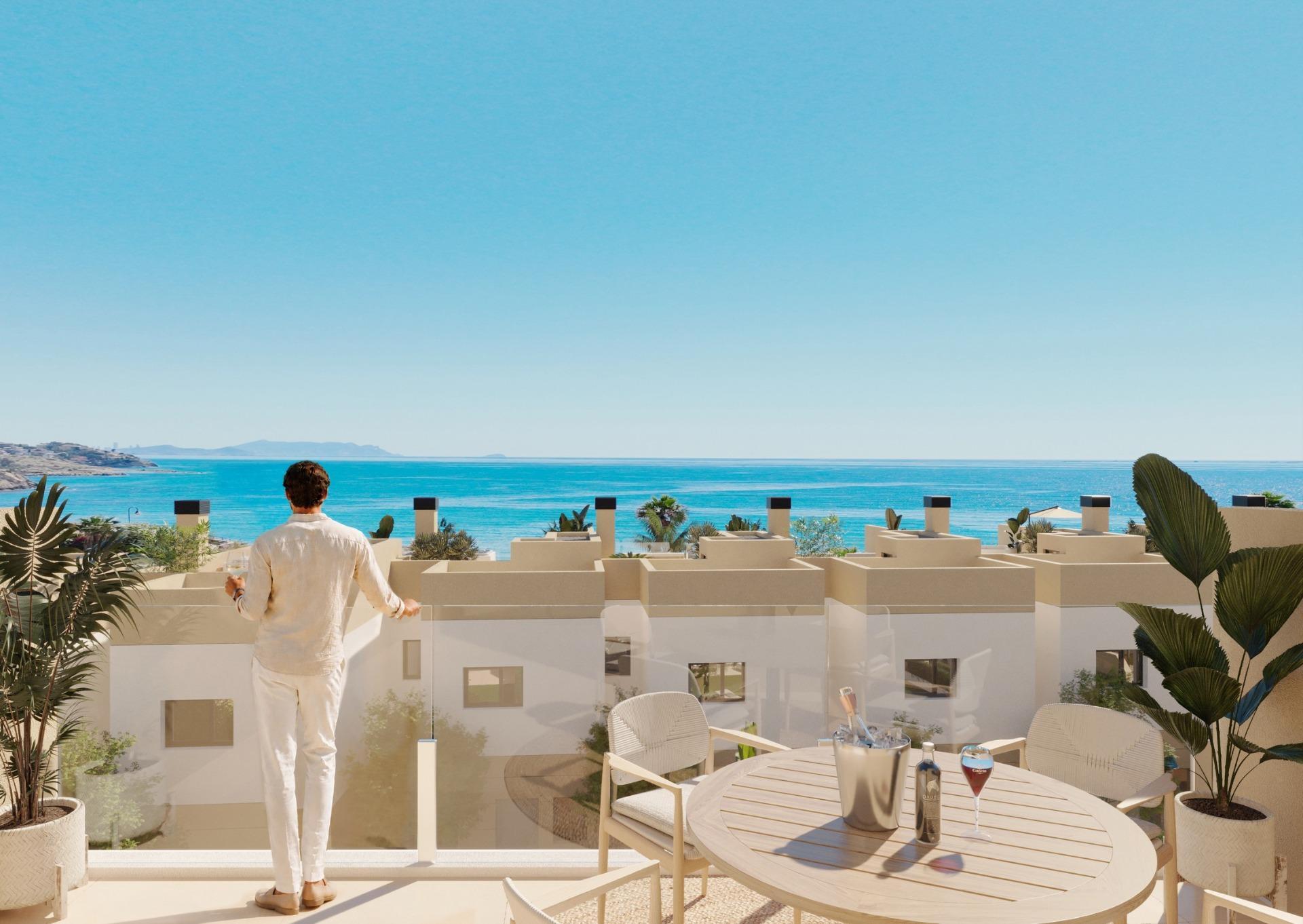 Obra nueva en 1ª línea de El Campello: 4 dorm, piscina privada y vistas al mar