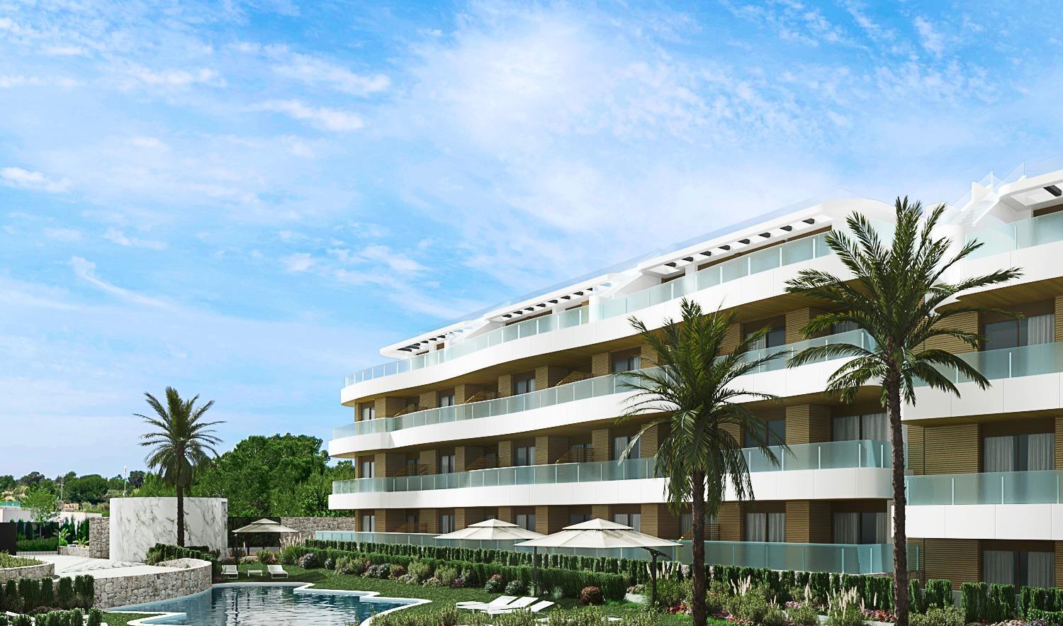 Apartamento de obra nueva con piscina privada en Playa Flamenca — 4 dorm.