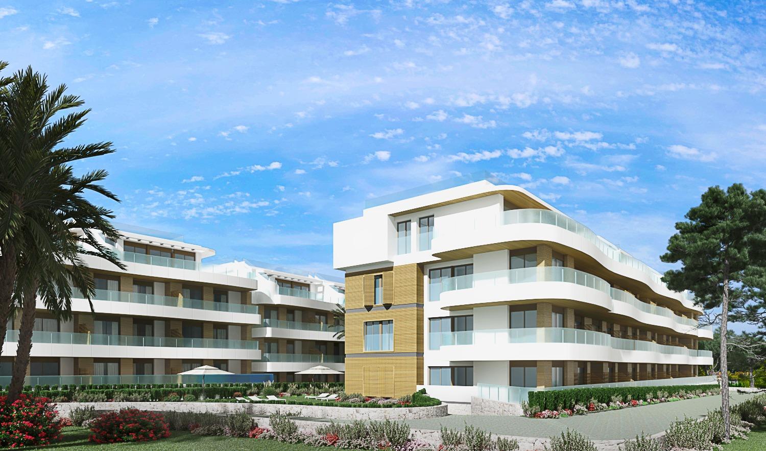 Apartamento de obra nueva con piscina privada en Playa Flamenca — 4 dorm.