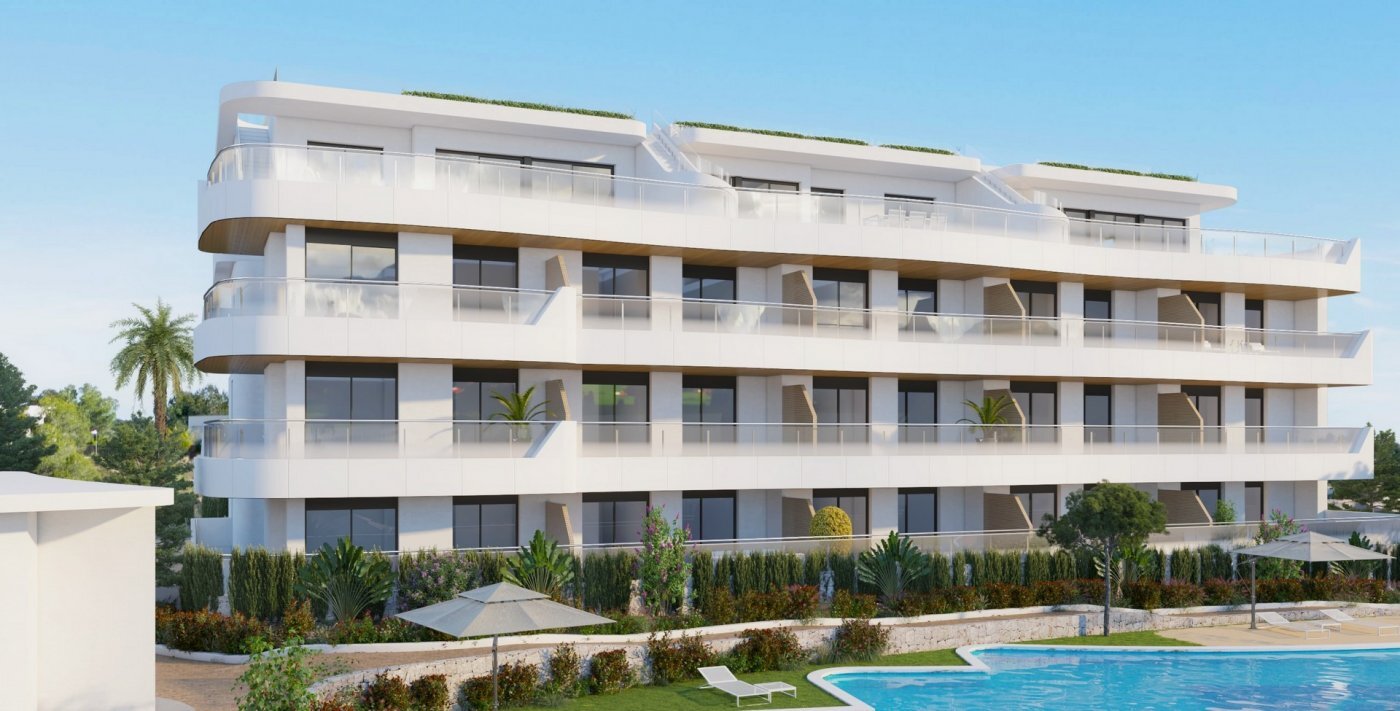 Apartamento de obra nueva con piscina privada en Playa Flamenca — 4 dorm.