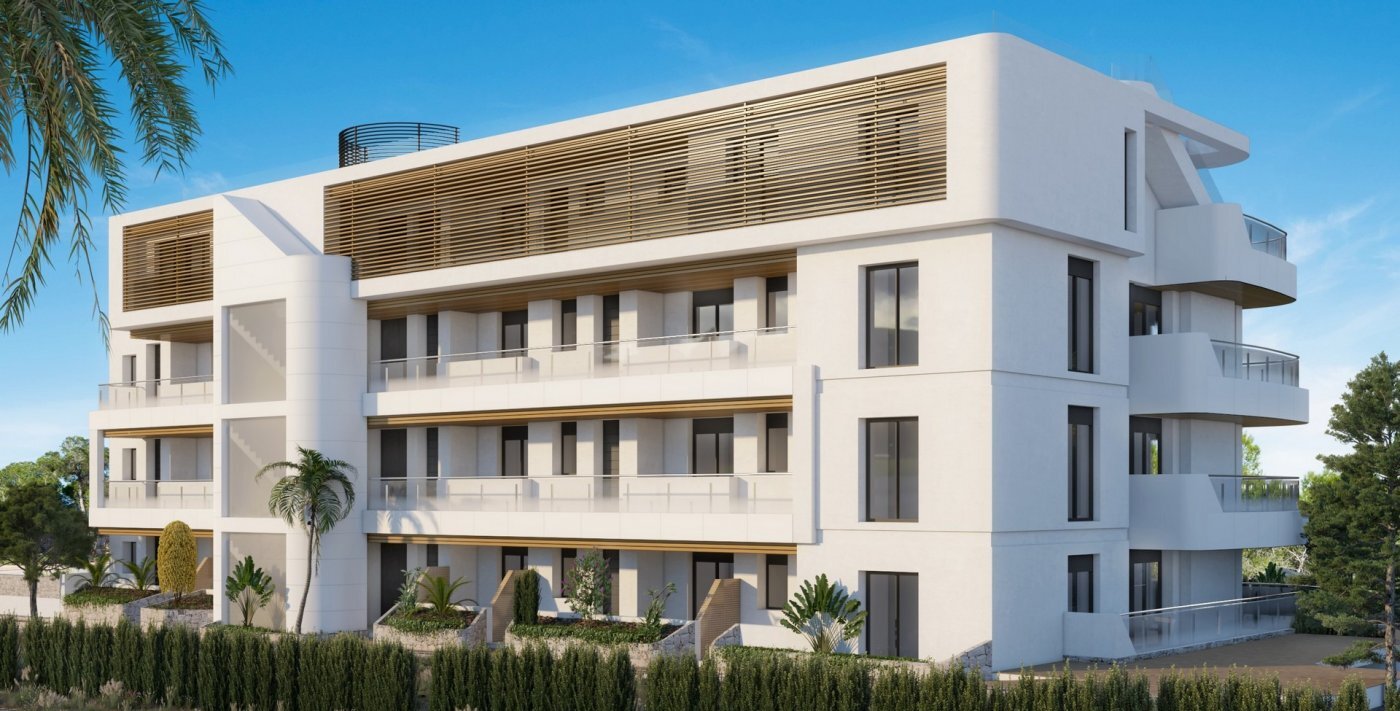 Apartamento de obra nueva con piscina privada en Playa Flamenca — 4 dorm.