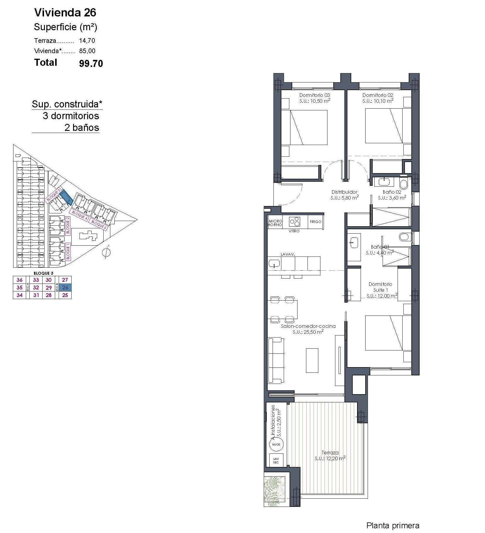 Apartamento en Los Alcazares