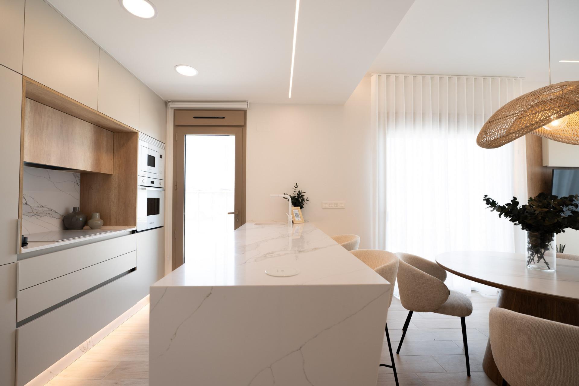 Villa de obra nueva con piscina privada en Serena Golf, Los Alcázares – 3 Dorm.