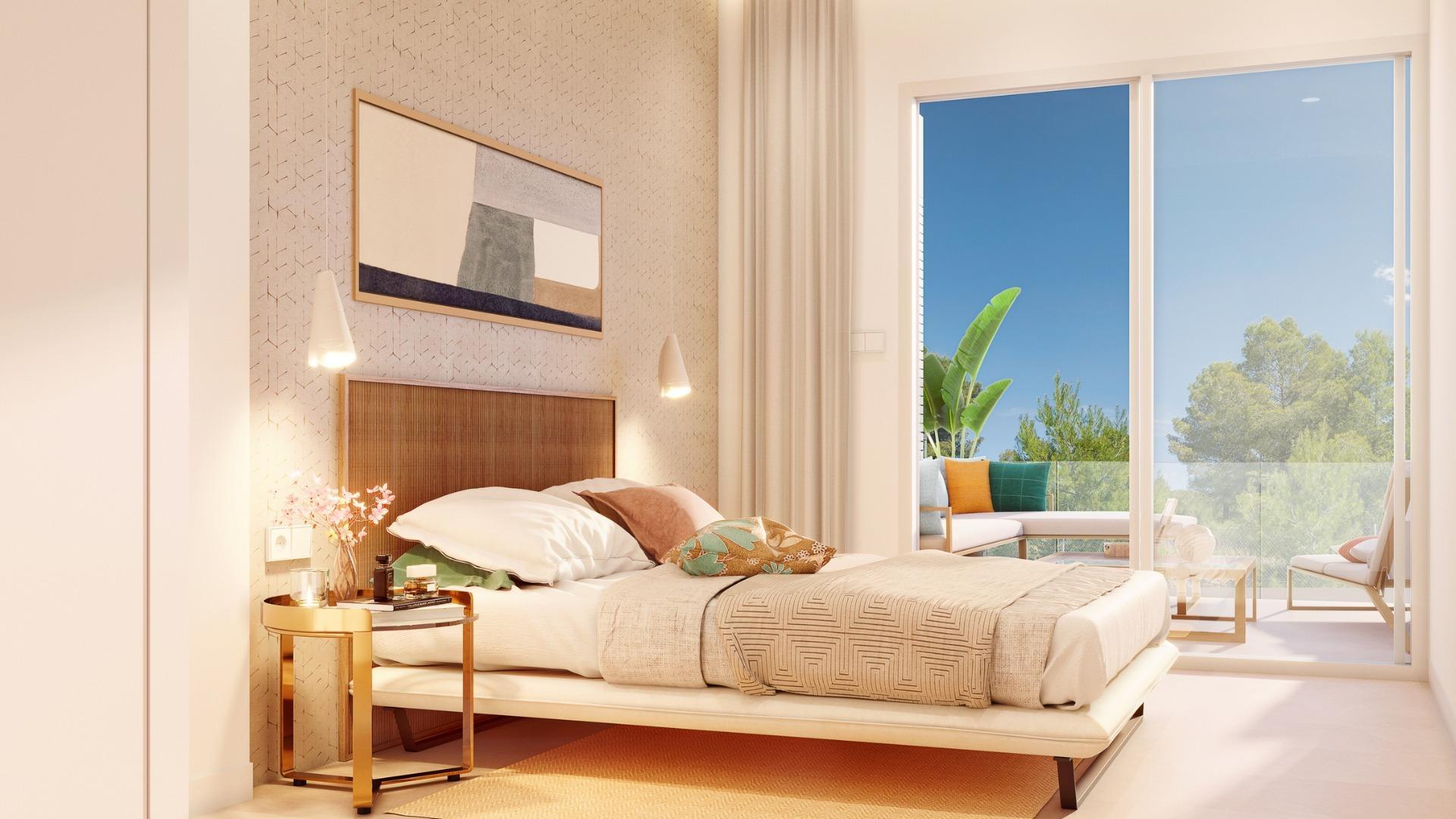 Apartamento de obra nueva con piscina privada en Pilar de la Horadada — 2 dorm.