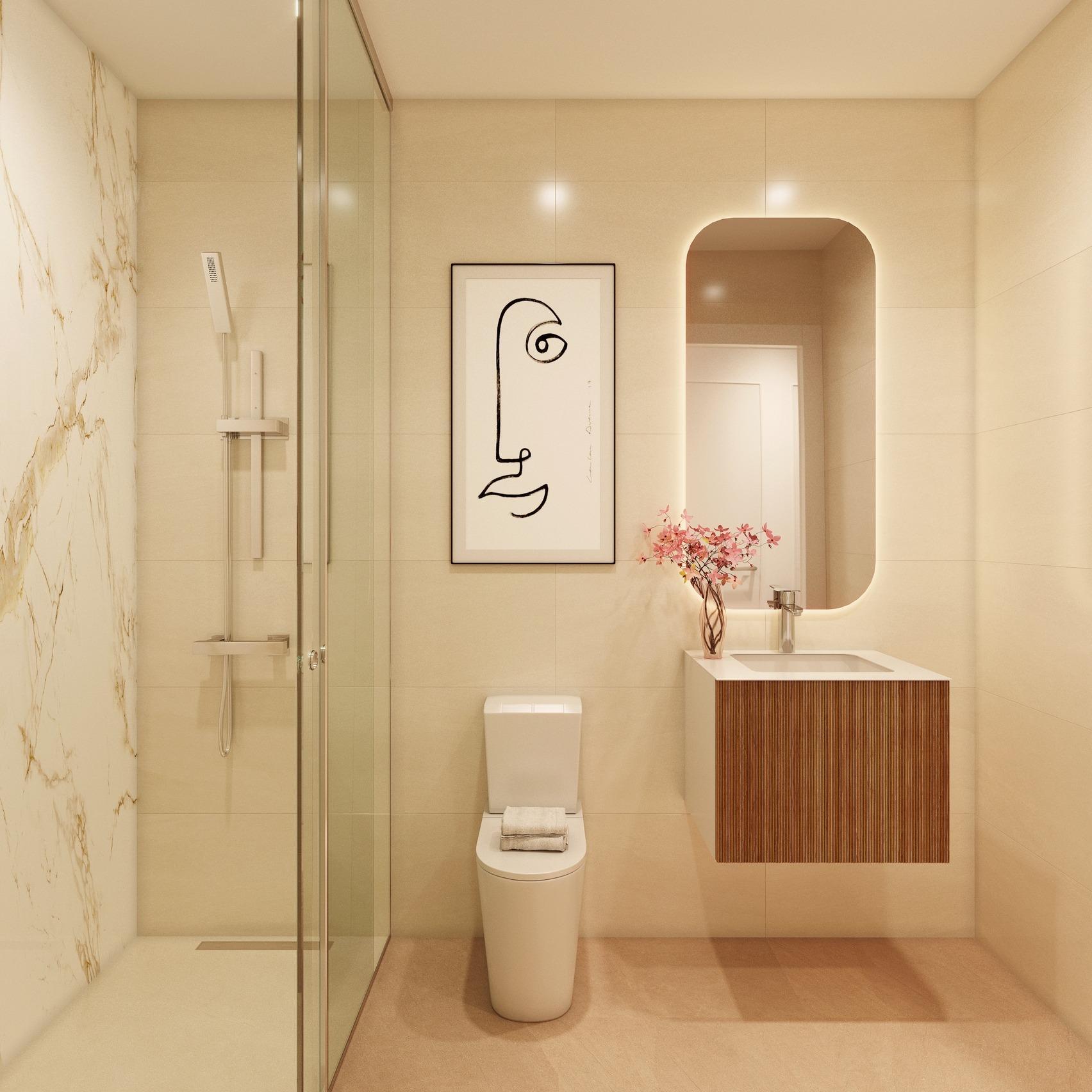 Apartamento de obra nueva con piscina privada en Pilar de la Horadada — 2 dorm.
