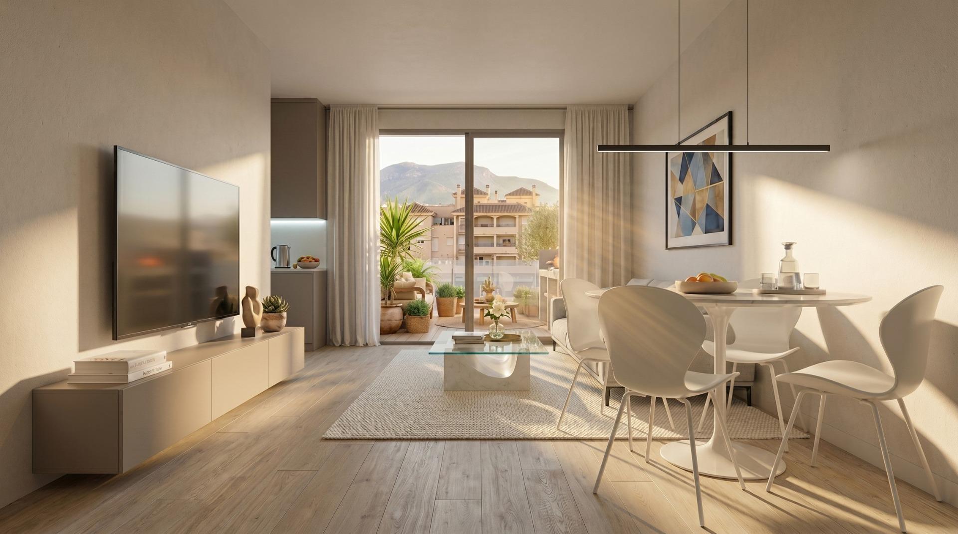 Ático de obra nueva con piscina privada en Guardamar del Segura — 2 dorm.
