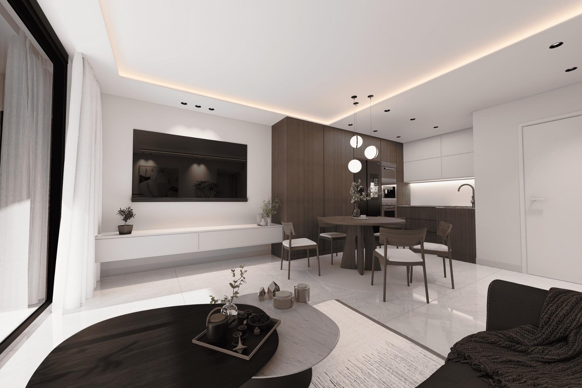 Apartamento de lujo frente al pinar en Guardamar – 2 hab, 2 baños y vistas al mar