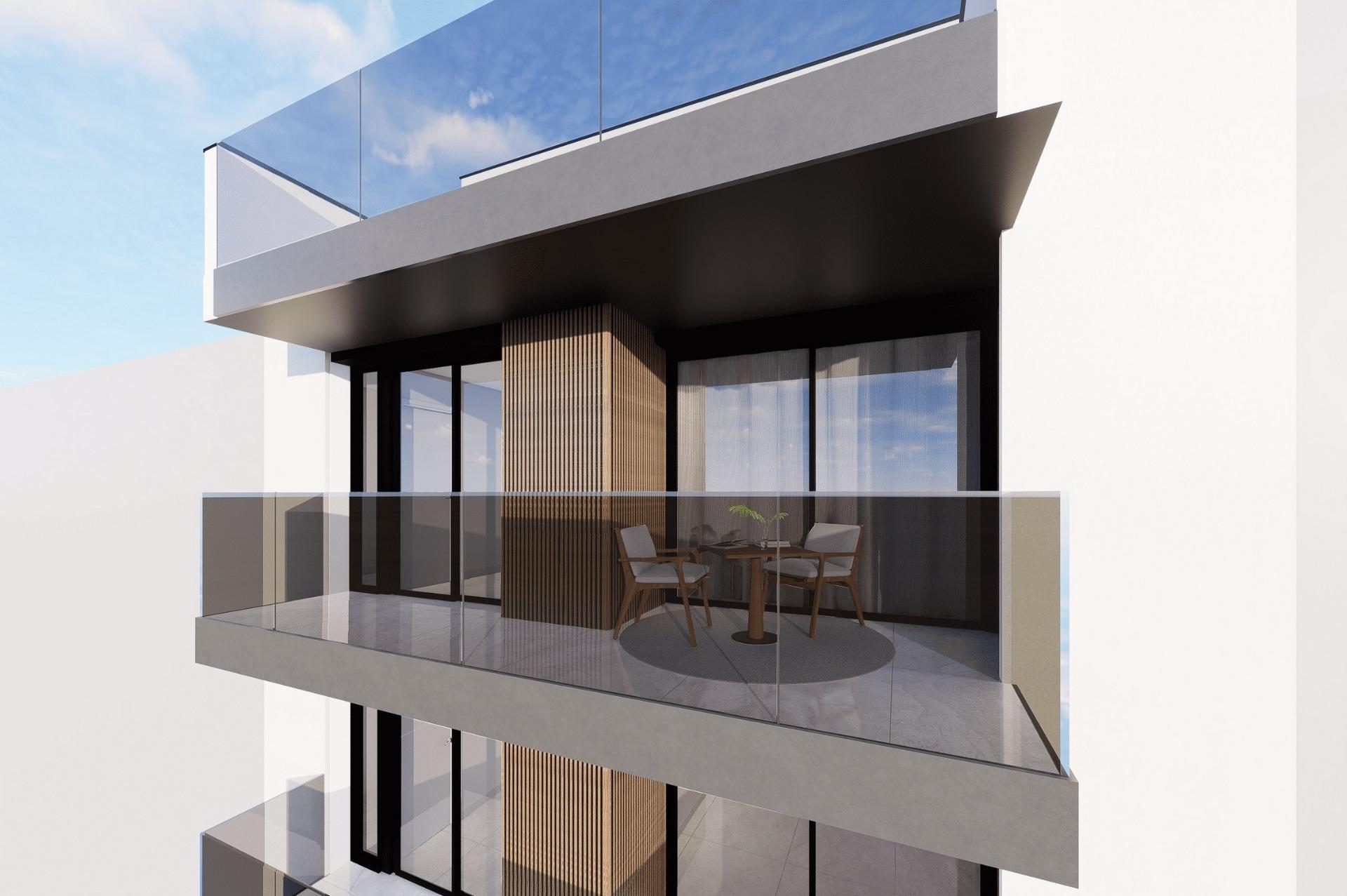 Apartamento de lujo frente al pinar en Guardamar – 2 hab, 2 baños y vistas al mar