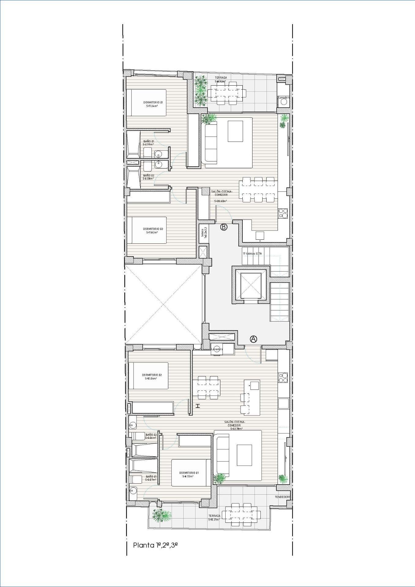 Apartamento de lujo frente al pinar en Guardamar — 2 dorm., Obra nueva
