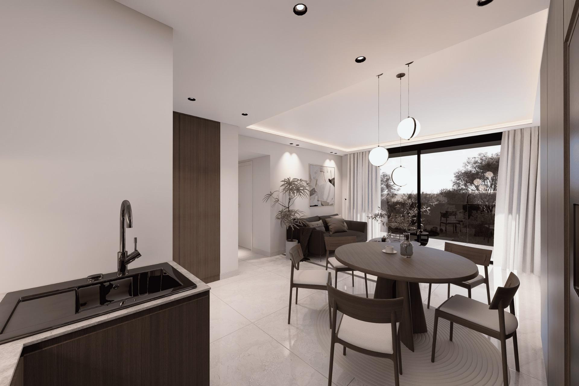 Apartamento de lujo frente al pinar en Guardamar — 2 dorm., Obra nueva