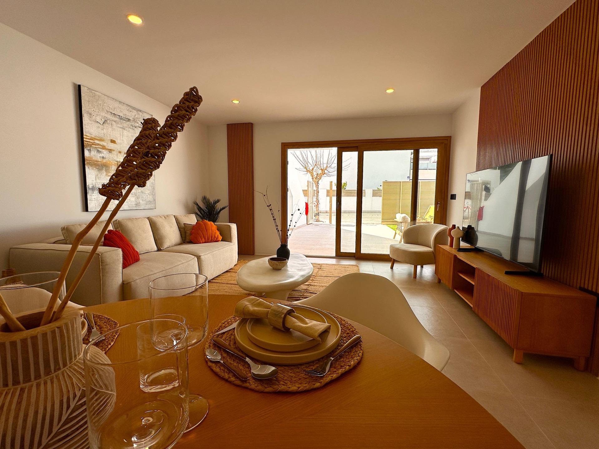 Chalet boutique de obra nueva a 800m de la playa en San Pedro del Pinatar - 2 dorm.