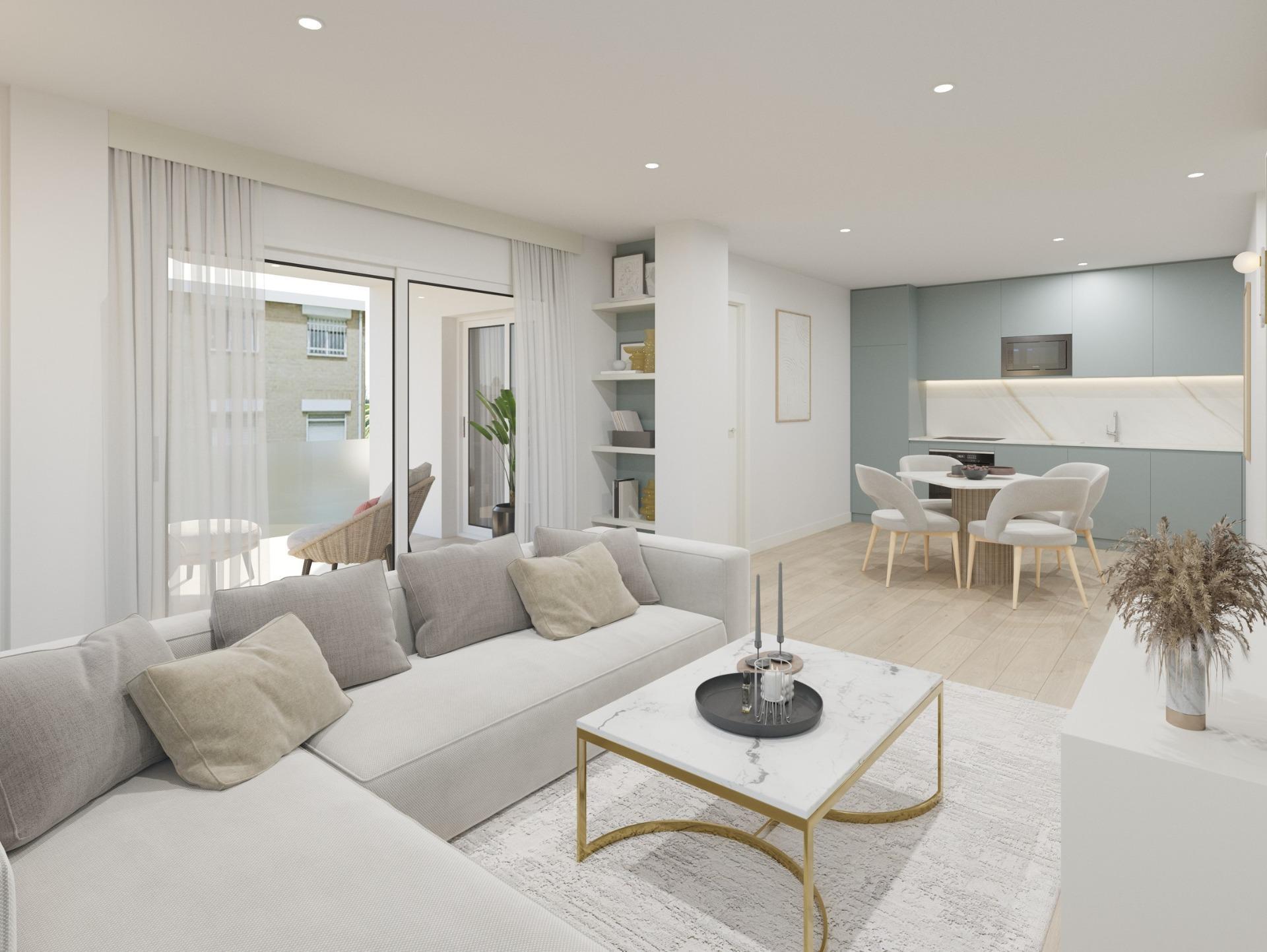 Apartamento de Obra Nueva en Guardamar — 600m de la playa y diseño minimalista