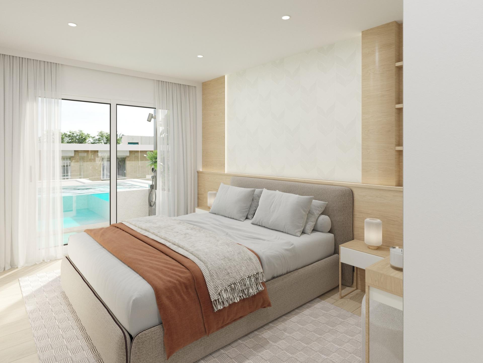 Ático de diseño con piscina privada en el centro de Guardamar — Obra nueva
