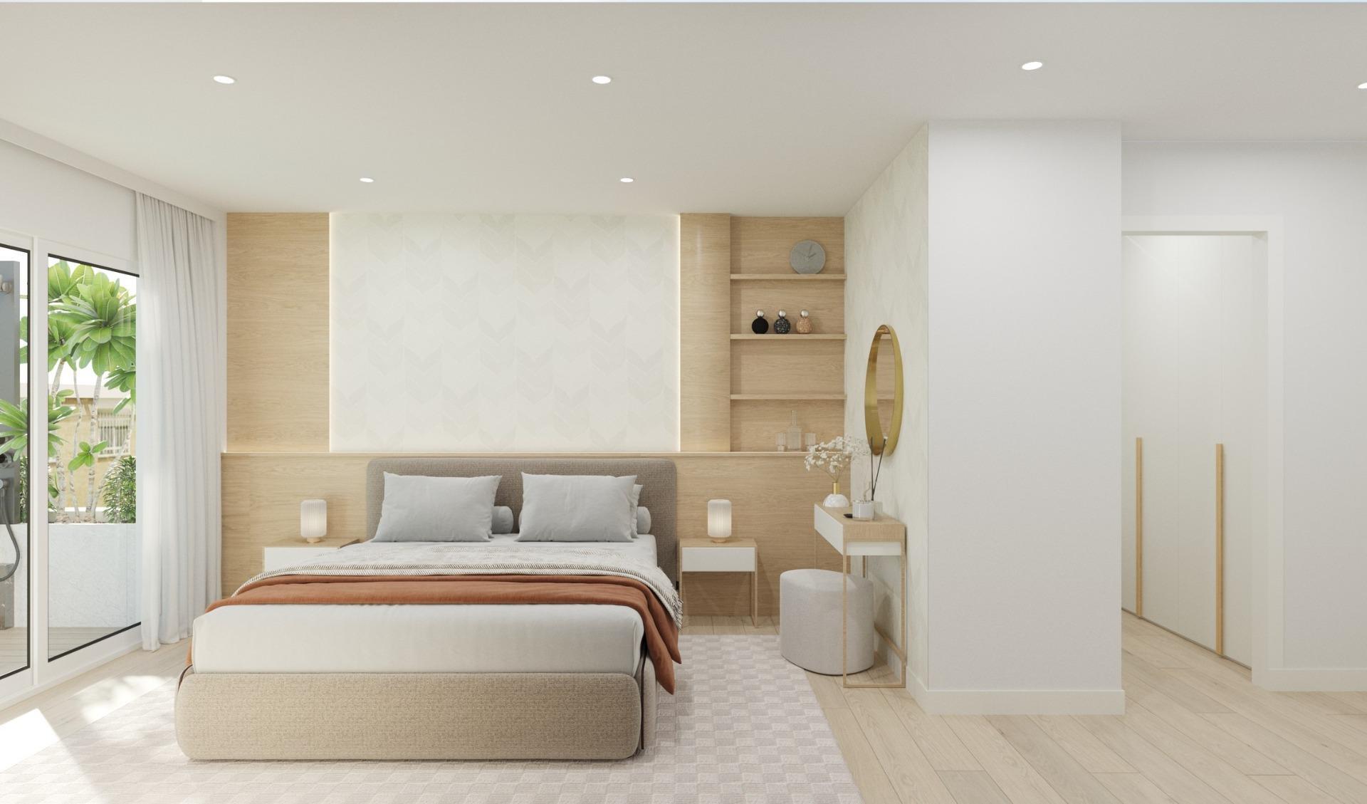 Ático de diseño con piscina privada en el centro de Guardamar — Obra nueva