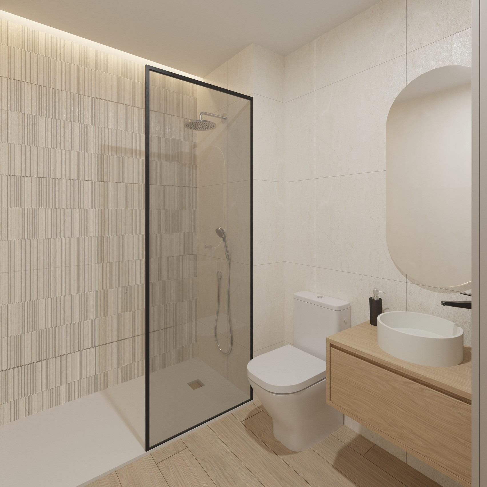 Ático de diseño con piscina privada en el centro de Guardamar — Obra nueva