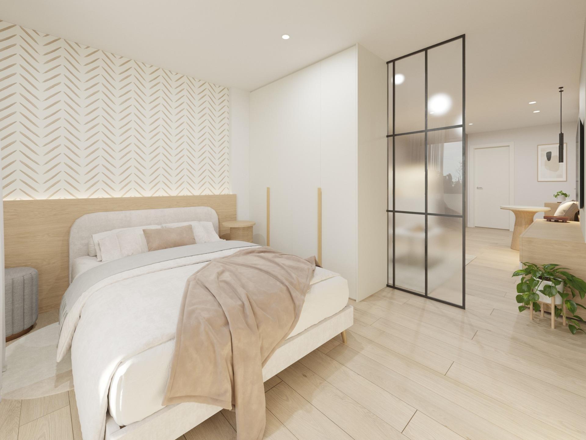 Estudio de obra nueva a 600m de la playa en Guardamar del Segura — Diseño Boutique