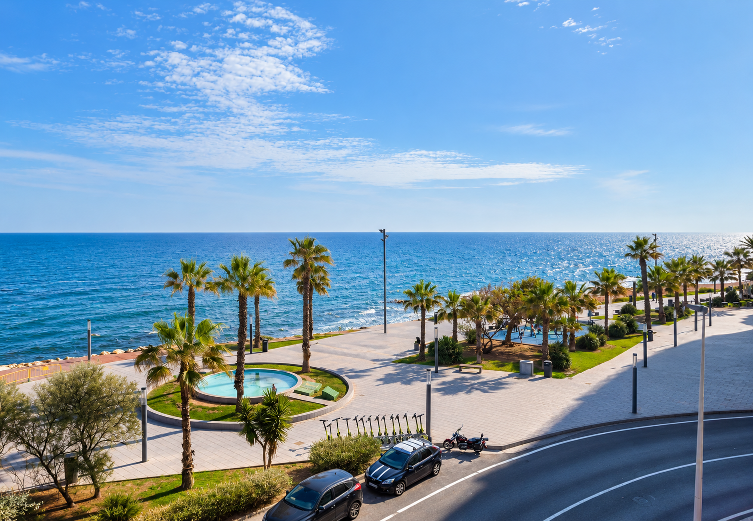 Lujo frente al mar en Playa del Cura: 3 dorm, terraza de 20m² y piscina