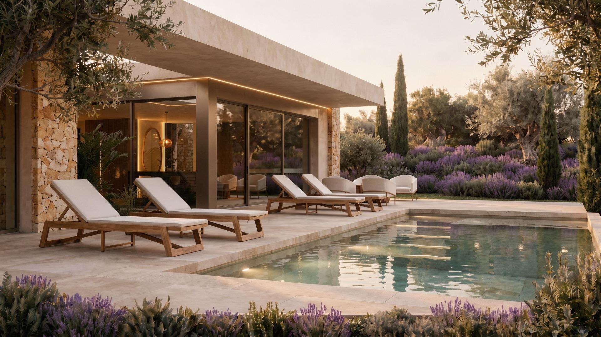Villa de diseño con piscina en parcela de 10.000 m² en La Romana — 3 dorm.
