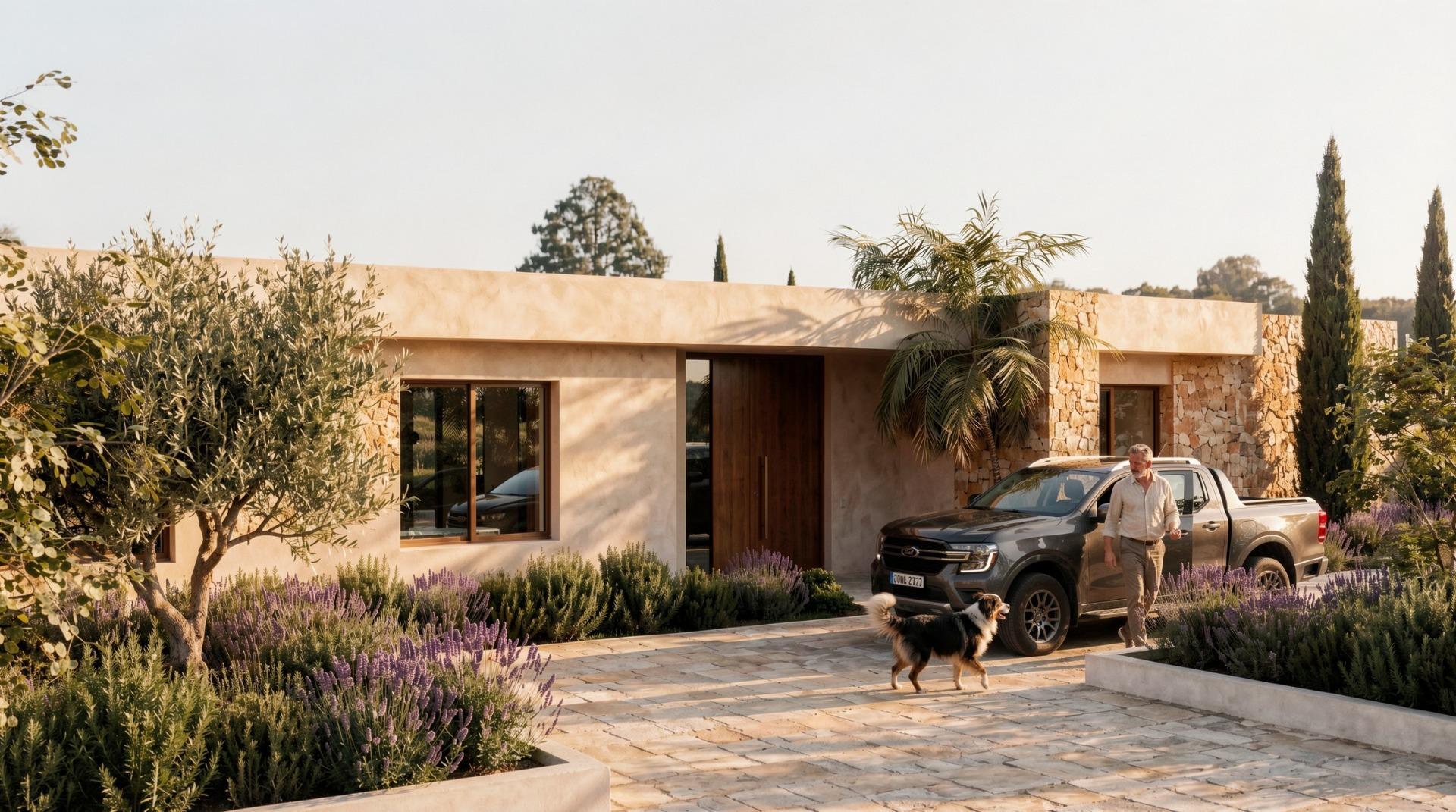 Villa de diseño con piscina en parcela de 10.000 m² en La Romana — 3 dorm.
