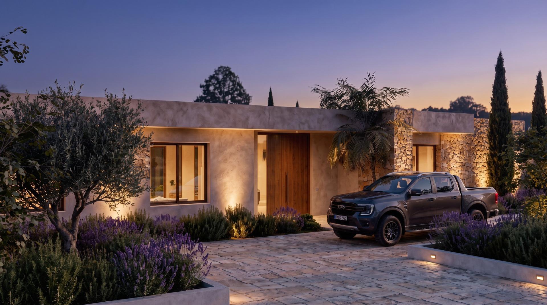 Villa de diseño con piscina en parcela de 10.000 m² en La Romana — 3 dorm.