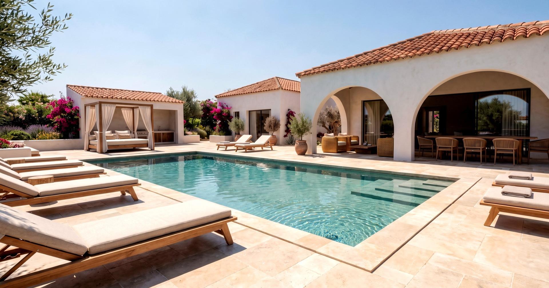 Villa de diseño con piscina en parcela de 10.000 m² en La Romana — 3 dorm.