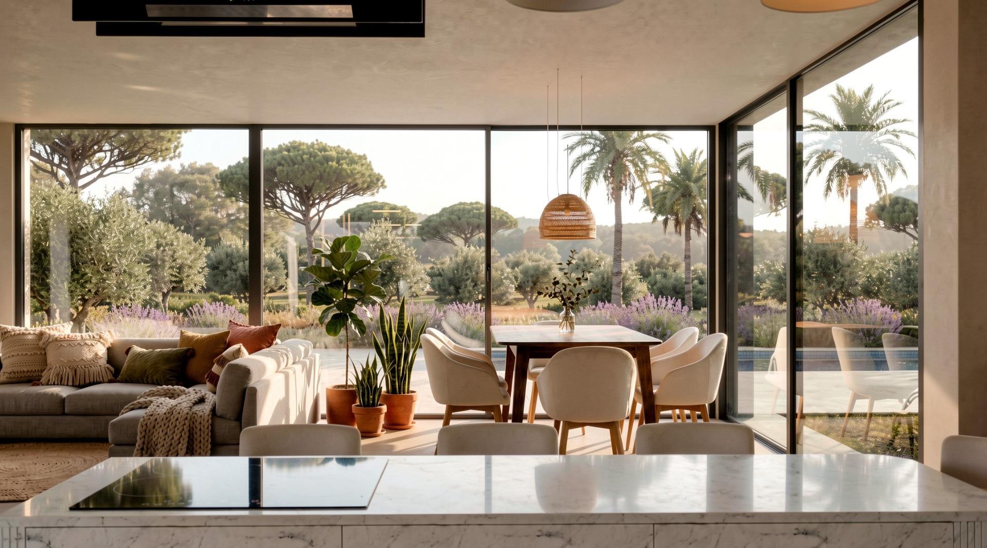 Villa de diseño con piscina en parcela de 10.000 m² en La Romana — 3 dorm.