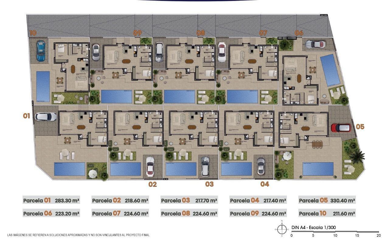 Villa de obra nueva con piscina privada en Vistabella Golf — 3 dorm. y 3 baños