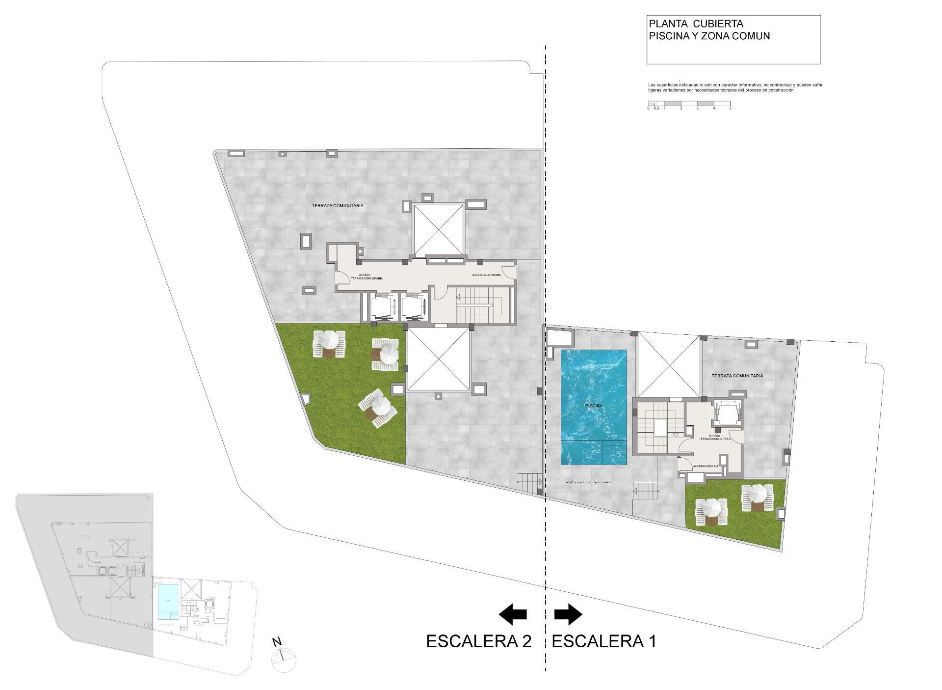 Apartamento de Obra Nueva en Santa Pola con Piscina Privada — 2 Dorm y 2 Baños
