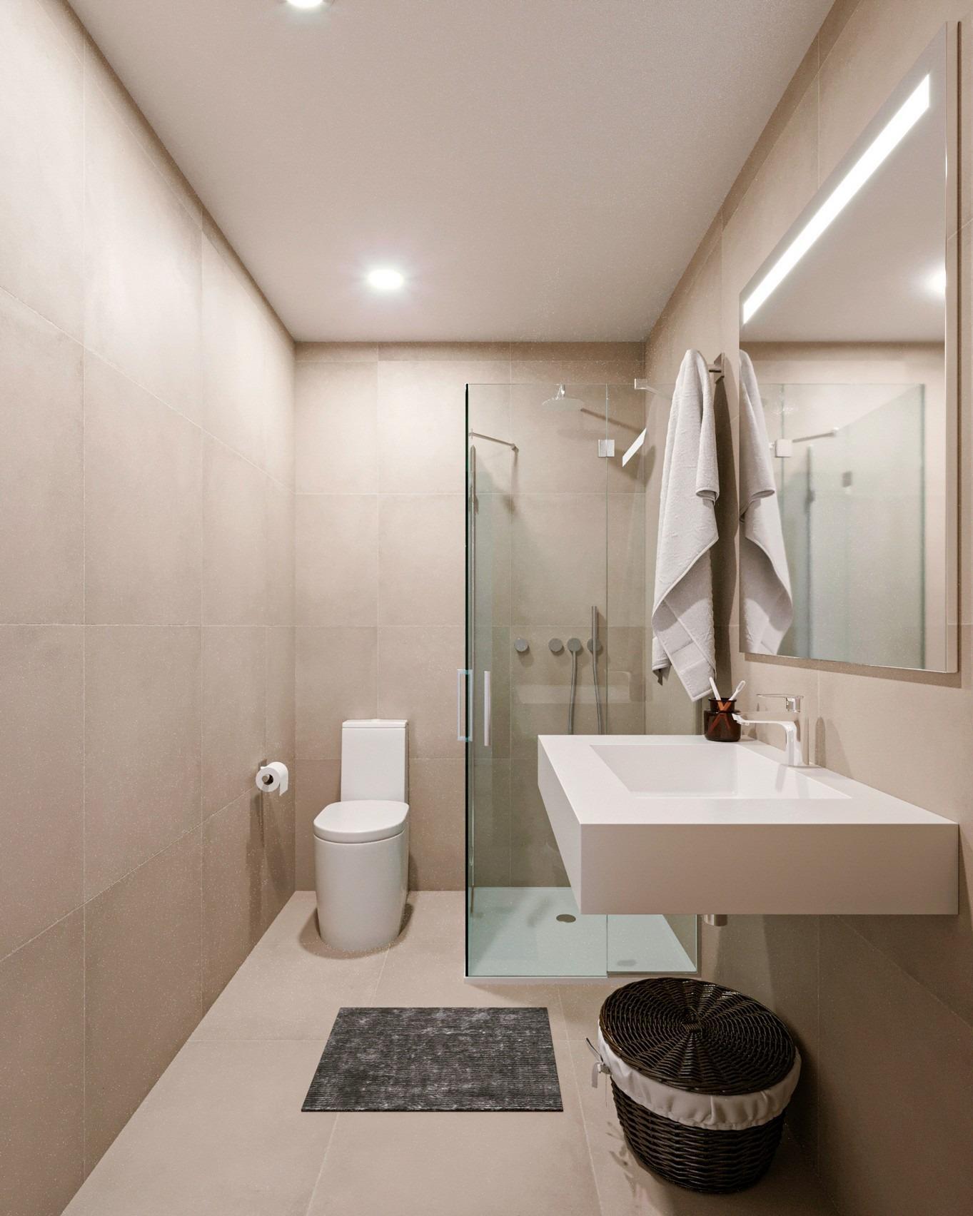 Piso de obra nueva con piscina privada y solárium en Fuente Álamo — 2 dorm.