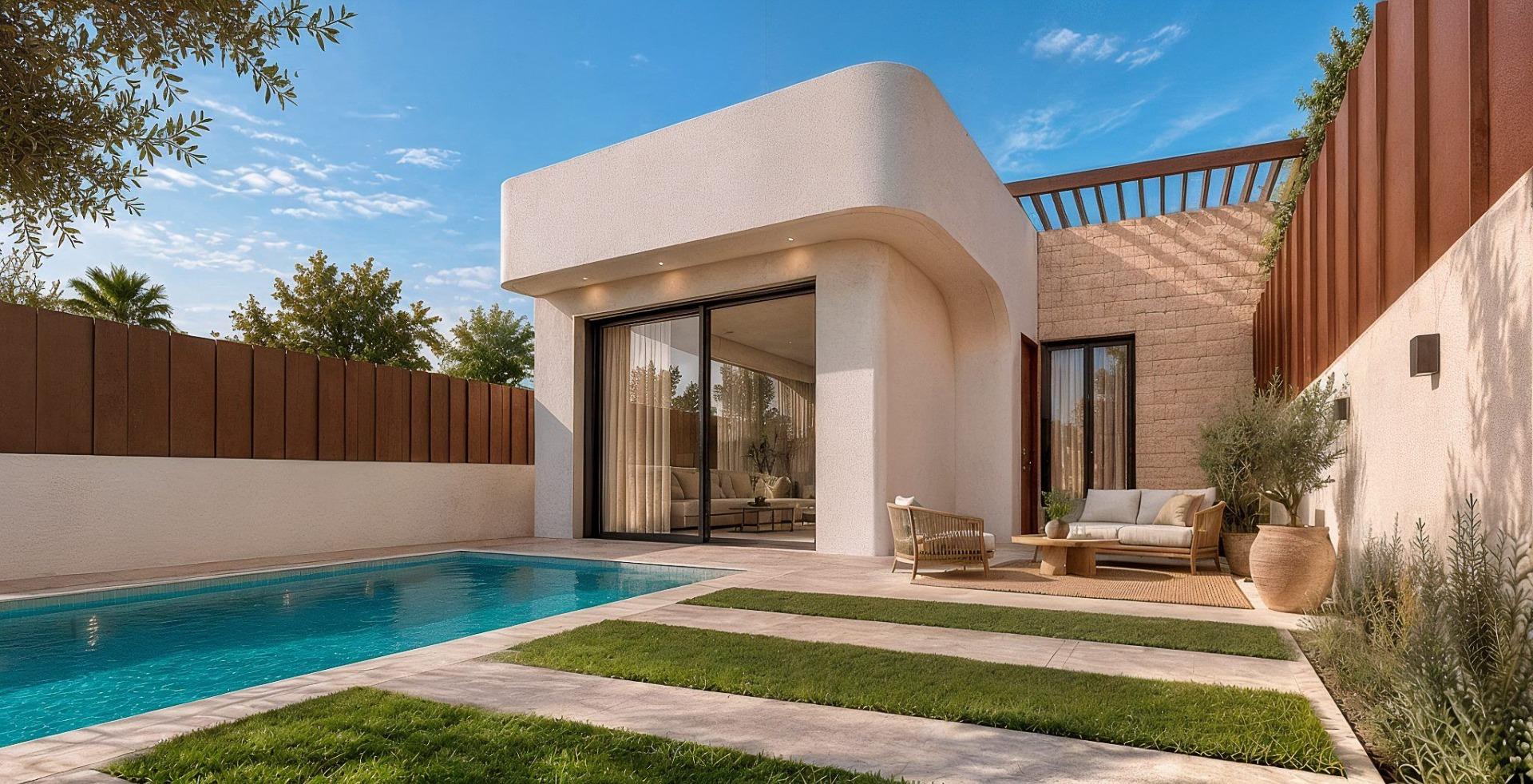 Piso de obra nueva con piscina privada y solárium en San Pedro del Pinatar