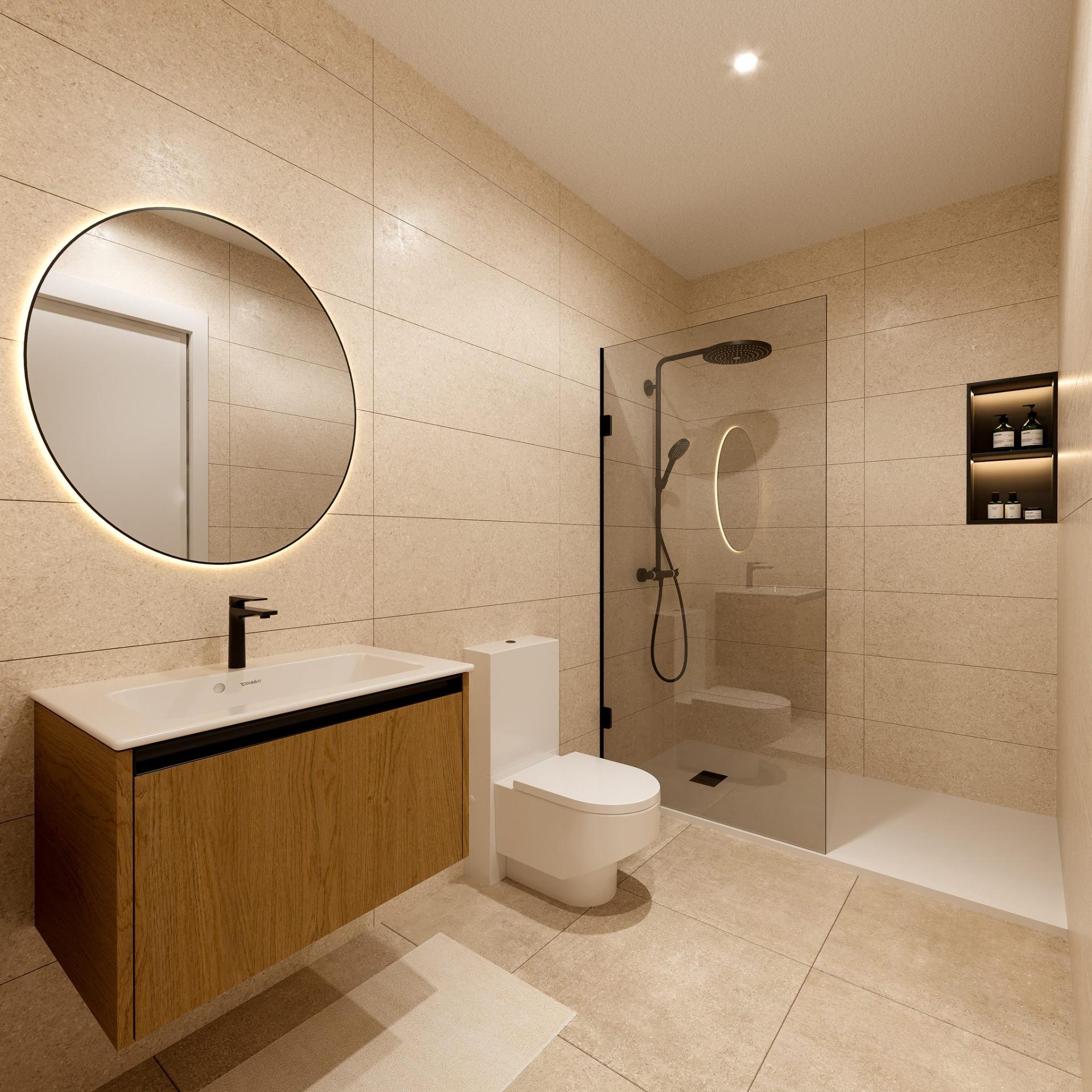 Obra nueva en Torre Pacheco con piscina privada y 3 dormitorios — Diseño moderno