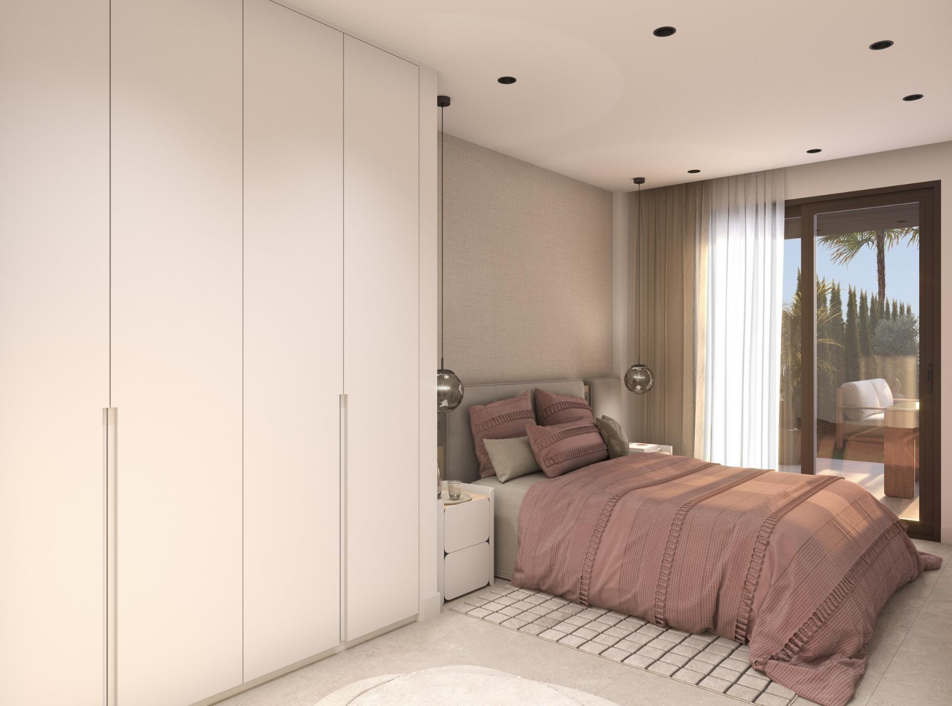 Apartamento de obra nueva con piscina privada en Guardamar del Segura — 2 hab.