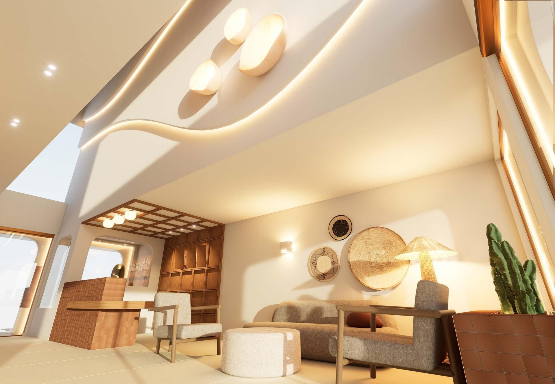 Apartamento de obra nueva con piscina privada en Los Frutales, Torrevieja — 2 dorm.