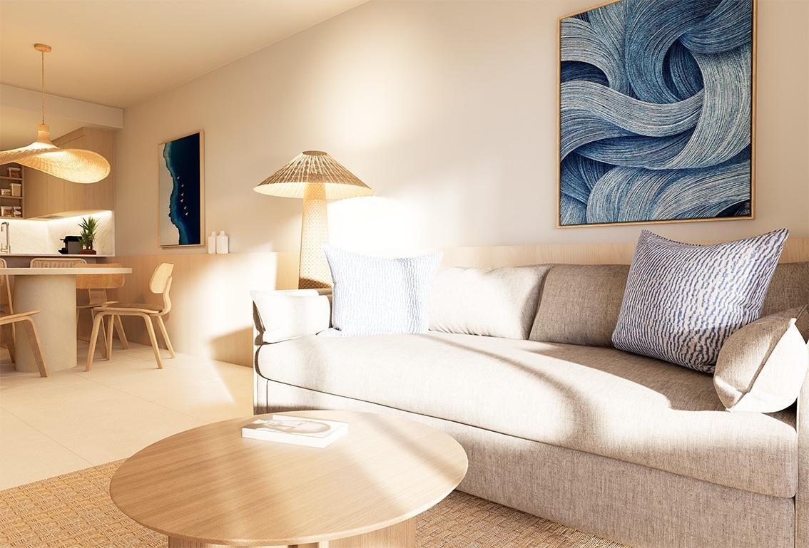 Apartamento de obra nueva con piscina privada en Los Frutales, Torrevieja — 2 dorm.