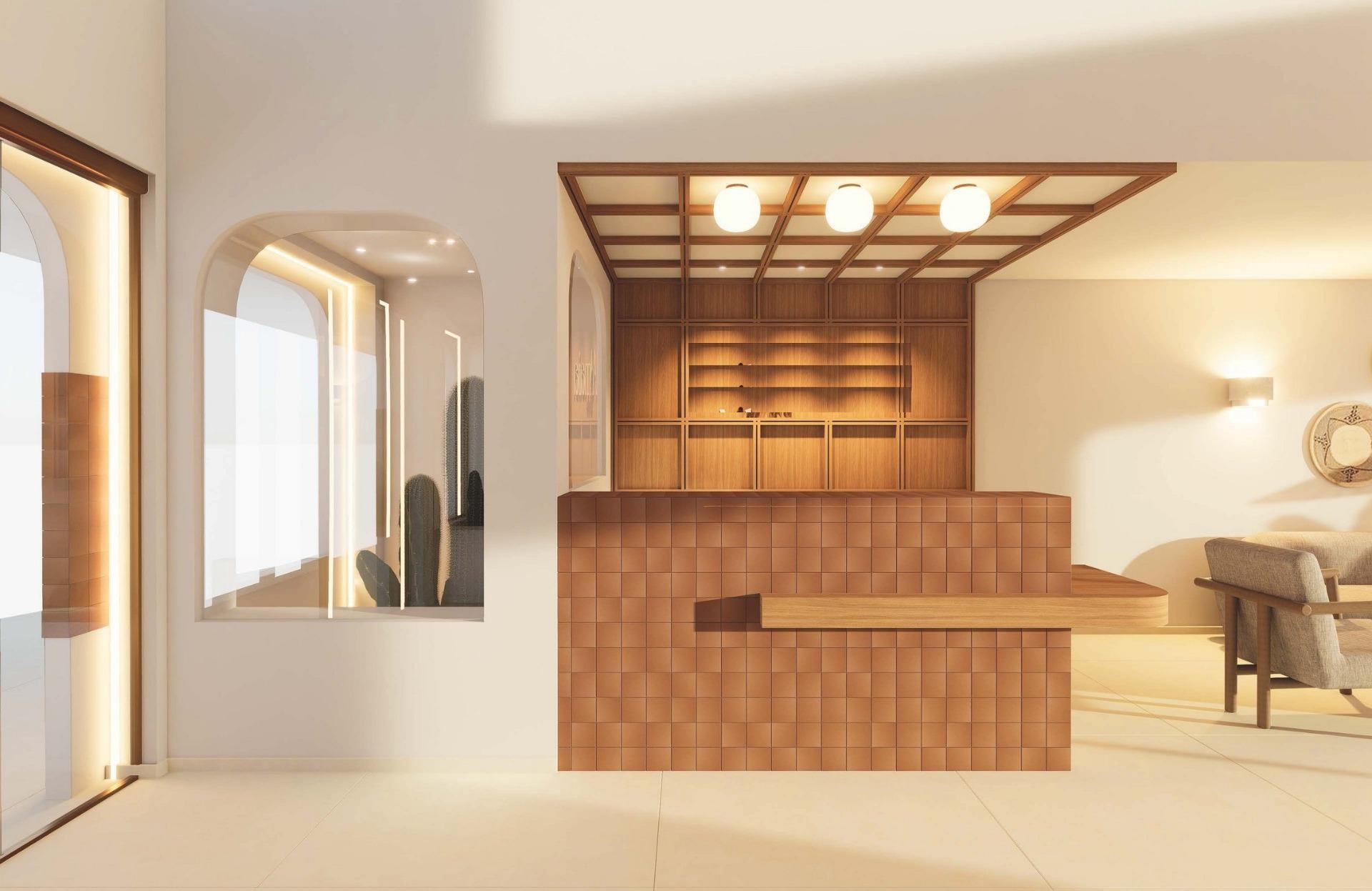 Apartamento obra nueva en Torrevieja con piscina privada y licencia — 300m del mar