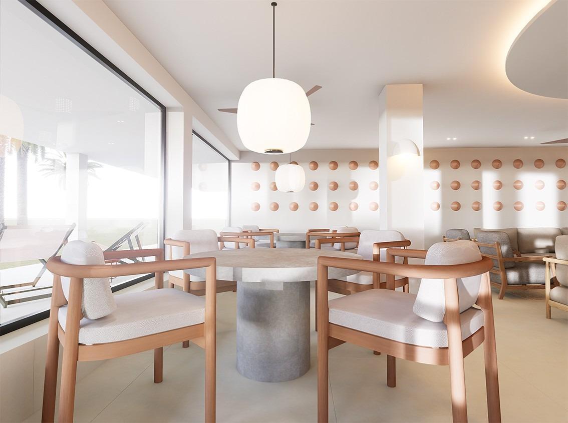 Apartamento de lujo con piscina privada en Los Frutales, Torrevieja — 3 dorm.