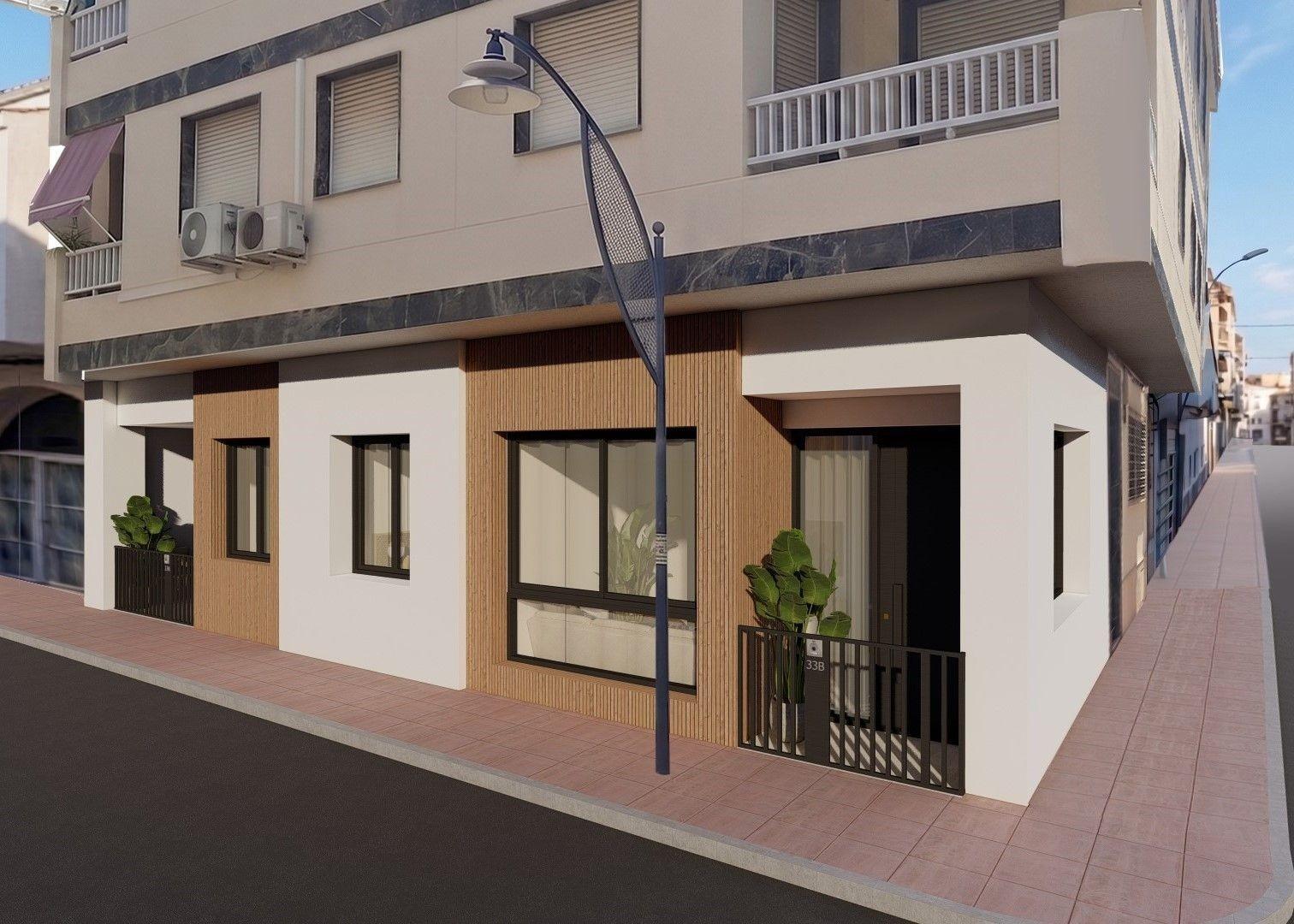 Apartamento de obra nueva a 300m del mar en Santiago de la Ribera — 2 dorm.