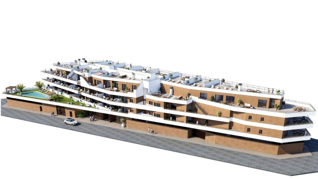 Ático de lujo con piscina privada y solárium en Formentera del Segura