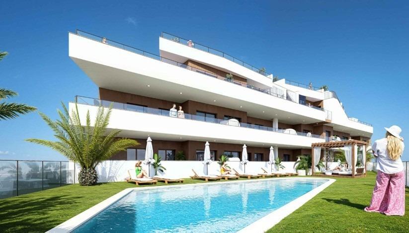 Apartamento de obra nueva con piscina privada en Formentera del Segura — 2 dorm.