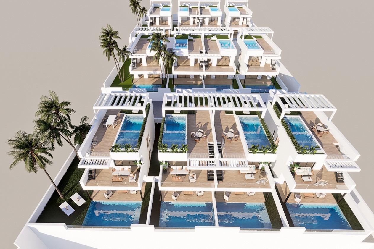 Chalet de obra nueva con piscina privada y vistas en Finestrat — 3 dorm.