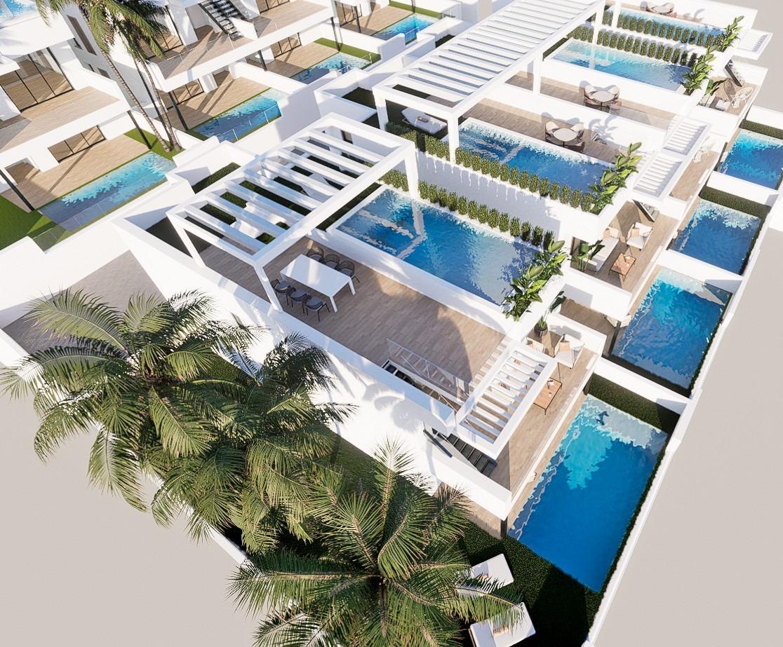 Chalet de obra nueva con piscina privada y vistas en Finestrat — 3 dorm.