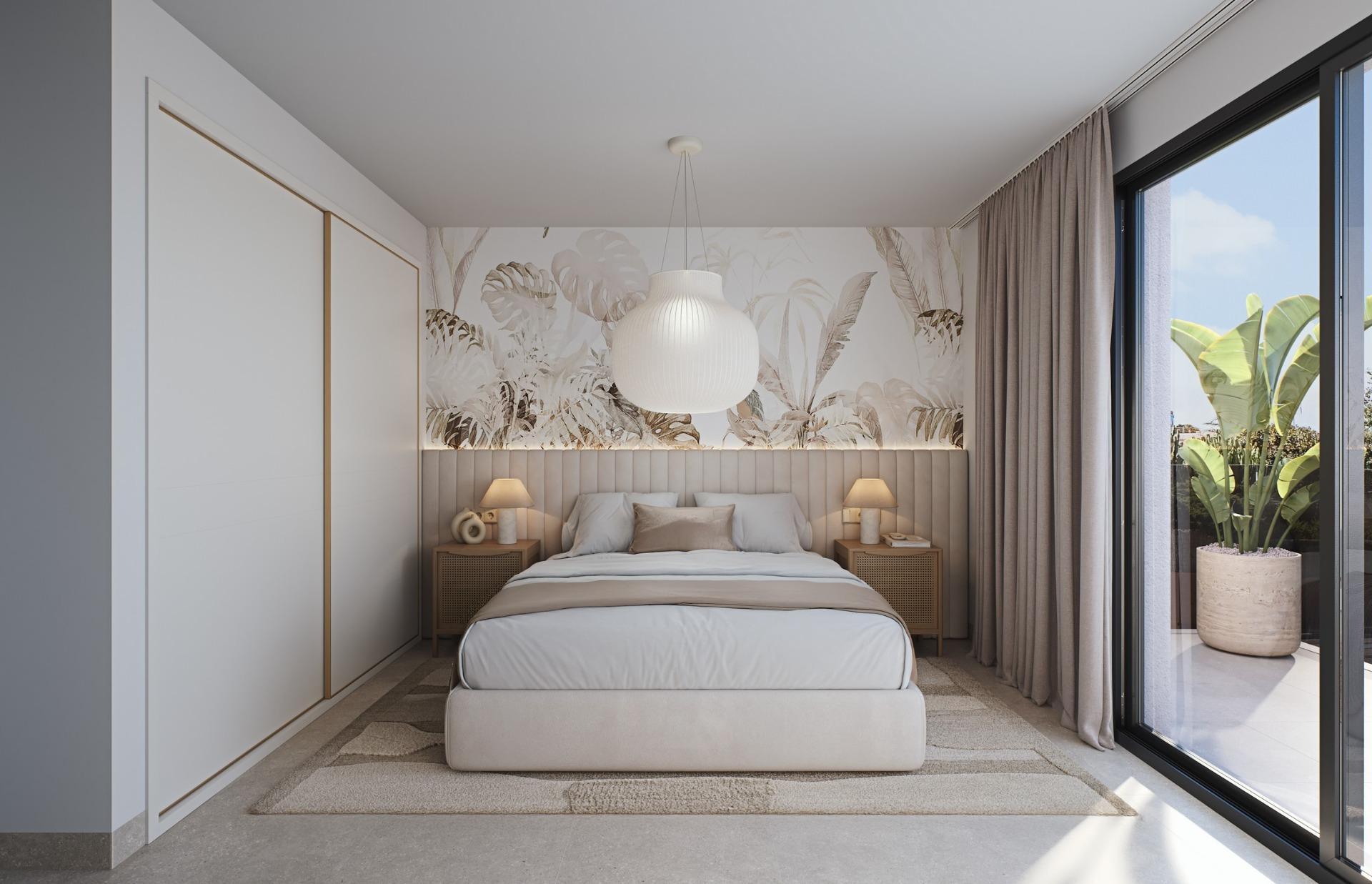 Villa de obra nueva en Los Alcázares con piscina privada — 3 dorm y solárium