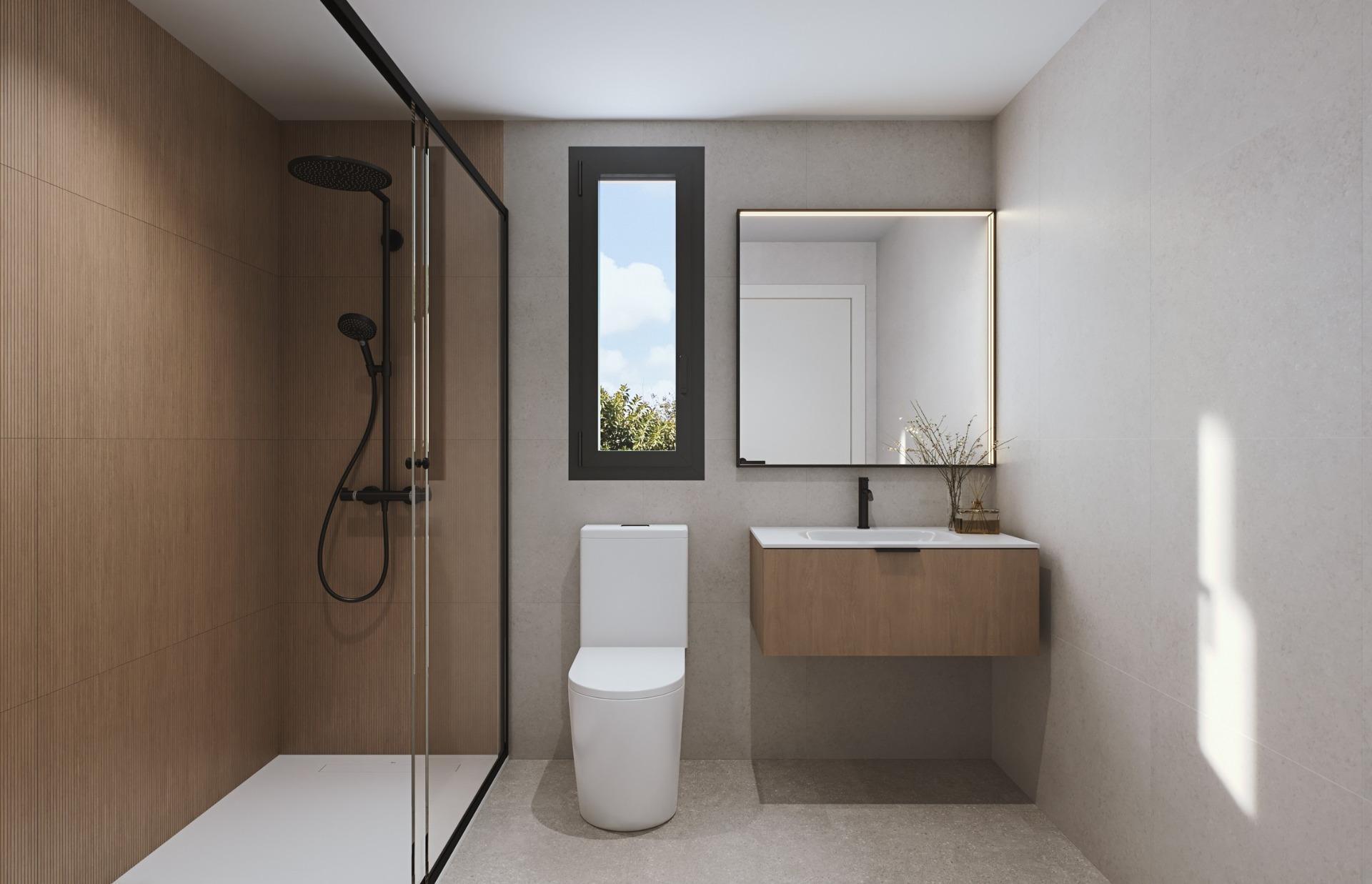 Villa de obra nueva en Los Alcázares con piscina privada — 3 dorm y solárium