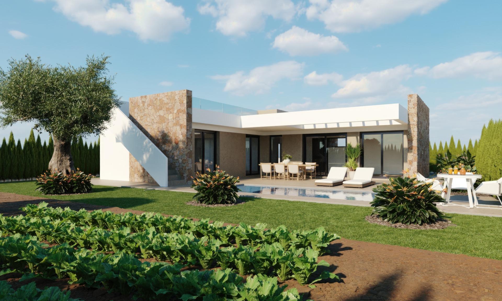 Villa de lujo con piscina privada y 600m² de parcela en Hacienda del Álamo